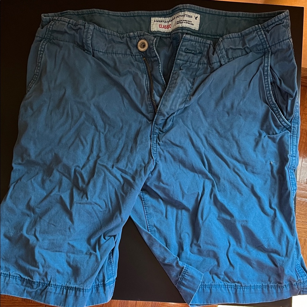 Classic Men's Shorts in Deep Blue